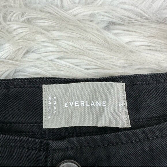 Everlane Women’s NWT Muted Black The Tencel Relaxed Chino Luxury Pant 14/W35/L28 - Picture 5 of 12